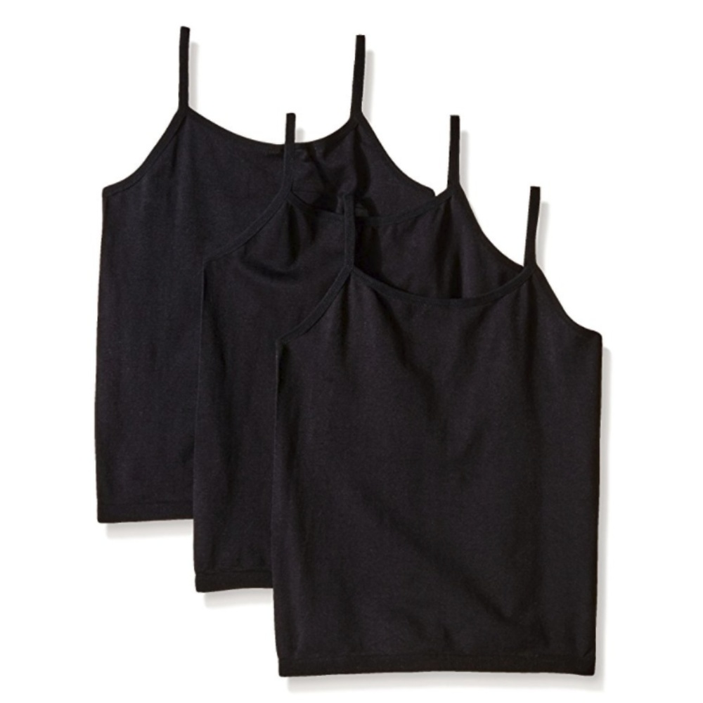 Pink House Big Girls' 3 Piece Seamless Jersey Tank